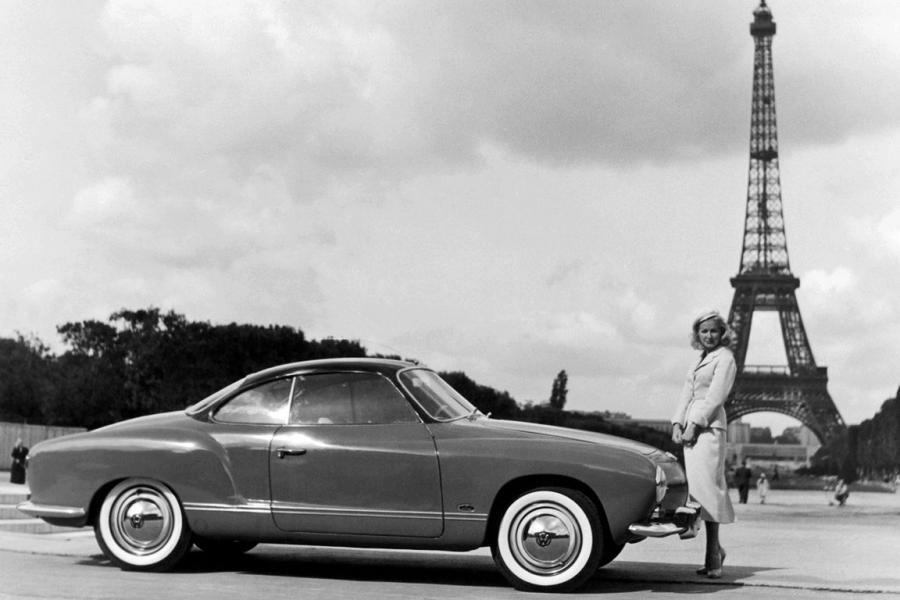  Volkswagen Karmann-Ghia Coupe (Typ 14) 1955 года  (фото 17 из 28)